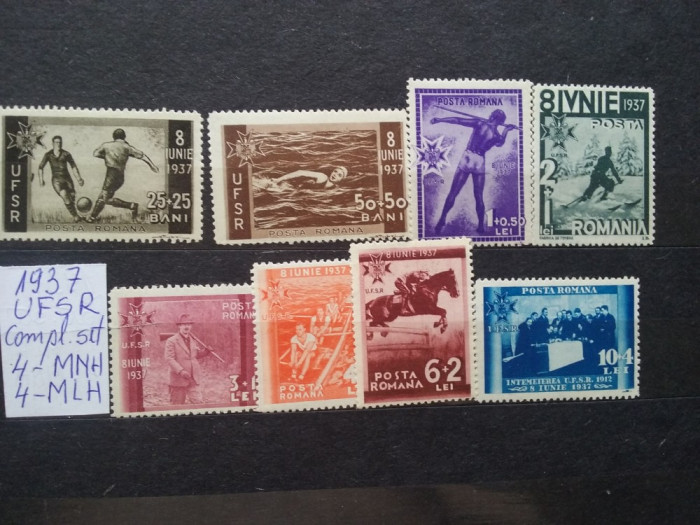 1937-UFSR complet set-orig. gum -MNH+MH