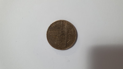 Moneda 10 franci 1976 foto
