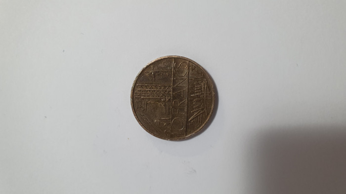 Moneda 10 franci 1976