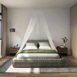 vidaXL Plasă antiinsecte pentru pat 156 plasă 3 pcs Alb Poliester 42033554