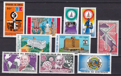 Senegal 1973 lot serii complete MNH w71 foto