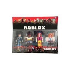 Set 4 Figurine , Multicolor, 10cm