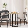 VidaXL Placă de masă Stejar sonoma 70 x 70 x 1.5 cm Lemn compozit
