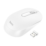 Cumpara ieftin Mouse Wireless HOCO GM14 2.4G, 1200 DPI, Alb