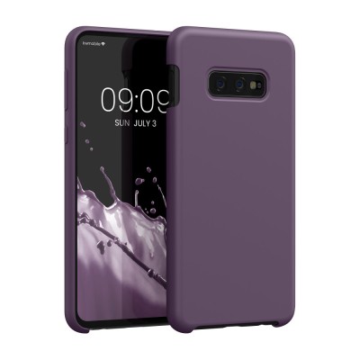 Husa Kwmobile pentru Samsung Galaxy S10e, Mov inchis, Silicon, KWM000009SG043C foto