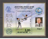 Coreea de Nord.1992 C.M. de taekwon-do-Bl. SC.162, Nestampilat