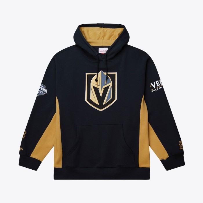 Vegas Golden Knights hanorac de bărbați cu glugă Origins Fleece Hoodie Current Logo - L