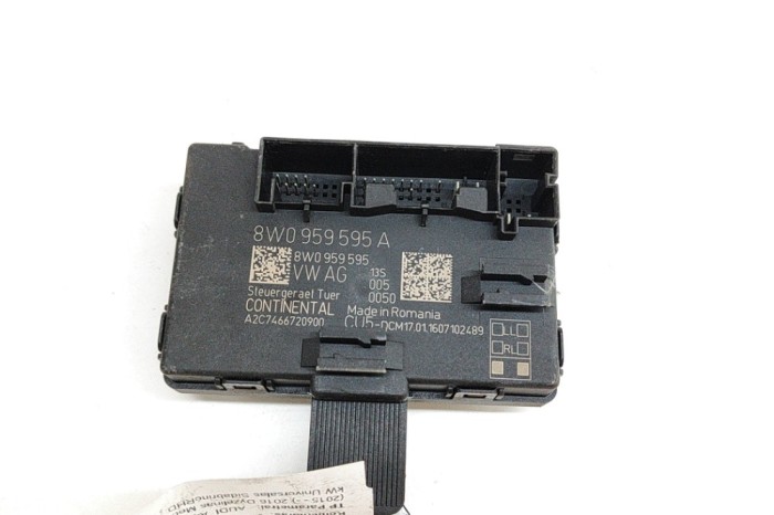 Modul de control ușă dreapta spate AUDI A4 Avant 8W5, B9 2016 OEM: 8W0959595A,8W0959595,A2C7466720900 26366941