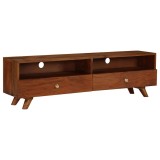 Cumpara ieftin Comoda TV, 140 x 30 x 40 cm, lemn masiv reciclat