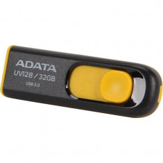 Memorie USB ADATA DashDrive UV128 32GB USB 3.0 Yellow foto
