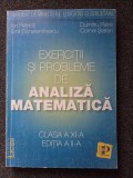 EXERCITII SI PROBLEME DE ANALIZA MATEMATICA Clasa a XI-a - Petrica