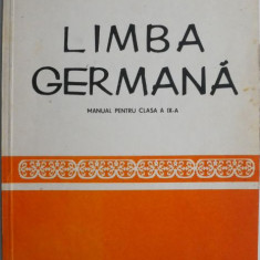 Limba germana. Manual pentru clasa a IX-a – Ida Alexandrescu