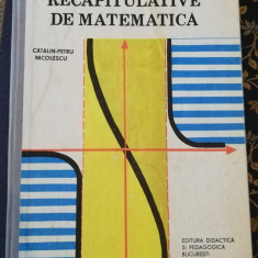Catalin Petru Nicolescu - Teste recapitulative de matematica 1989