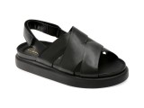Sandale CLARKS negre, ARISTELLA SUN, din piele naturala