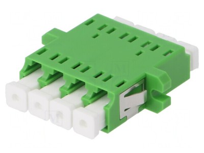 Conector Fibră Optică Monomod Quad LCA Mamă foto