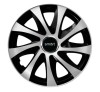 Set 4 capace roti Drift exrta Gri-Negru R14 pentru gama auto Smart, Autohelix MSA