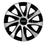 Cumpara ieftin Set 4 capace roti Drift exrta Gri-Negru R16 pentru gama auto Smart