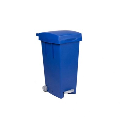 Pubela&amp;nbsp;cu&amp;nbsp;pedala,&amp;nbsp;80&amp;nbsp;litri,&amp;nbsp;Big&amp;nbsp;Tata,&amp;nbsp;albastra foto