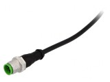 Cablu Conectare M12 3 PIN 5m 250VAC 4A PVC