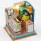 Puzzle 3D, Casa de papusi in miniatura DIY, Lucky Sweet Room, 8.5x7.5x7.5cm