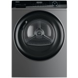 Uscator de rufe Haier HD90-A3939R-S, Pompa de caldura, 9 kg, 15 programe, Clasa C, antracit