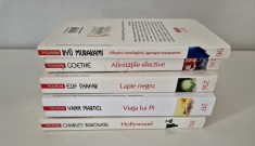 Set carti Polirom Top 10 /Murakami /Goethe /Shafak /Yann Martel / Bukowski