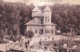 Pitesti. Pavillon im Park Trivalea (ocupatia germana, scrisa)