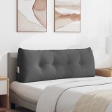 vidaXL Perna pentru spate Gri &icirc;nchis 120 x 24 x 50 cm țesătură 42014471