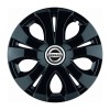 Set 4 Capace Roti Top Negru R15, Compatibil Cu Nissan, Autohelix MSA