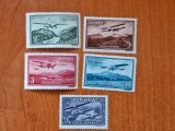 Rom&acirc;nia 1931 - Vederi (posta aeriana) - serie nestampilata