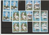 Romania Animale ocrotite WWF bloc de 4 Nr lista 1116 .