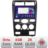 Navigatie Ford Mondeo 2004-2007 QLED 2K Octa core 4+32 DSP 360 Optic FHD internet gps radio carplay android auto kit-mondeo2001+EDT-E409-2K CarStore T