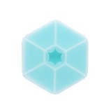 CUTIE SNACK HEXAGON SNACKLE 6 COMPARTMENTE, MELII, BLUE