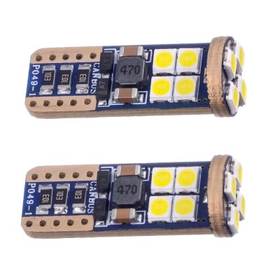 Set 2 leduri T10 w5w canbus - PREMIUM foto