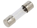 Siguranţă &icirc;nt&acirc;rziere 400mA 250VAC 5x20mm alamă - componentă electrică de protecţie