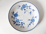 Farfurie portelan Seltmann Weiden Bavaria vintage, flori albastre