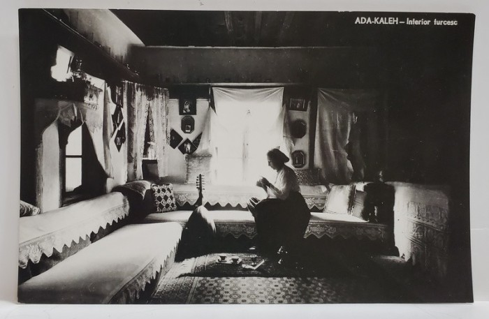 ADA - KALEH , INTERIOR TURCESC , CARTE POSTALA , ANII &#039; 60