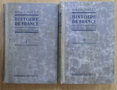 Albert Malet - Histoire de France (2 volume) foto