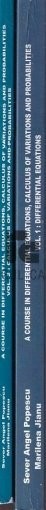 A course in differential equations, calculus of variations... 1-2 Popescu, Jianu