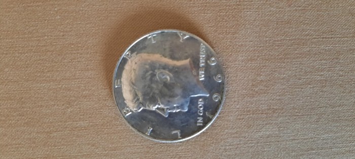 SUA HALF DOLLAR 1966 argint KENNEDY