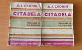 A. J. Cronin - Citadela 2 volume (Ed. Cultura Rom&acirc;nească - trad. Jul. Giurgea)