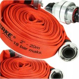 Furtun apa irigatii tip pompieri 18 bari, 2" toli 20 metri Verke