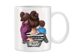 Cana alba personalizata Super Mama, INOVATIX&reg;. 330ml