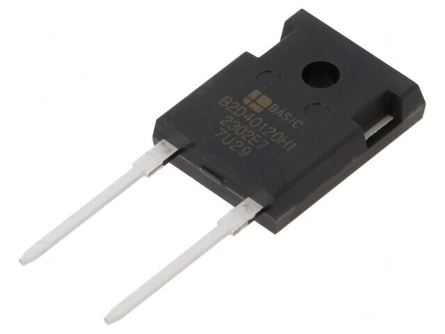 Diodă Redresoare Schottky SiC 1,2kV 40A TO247-2