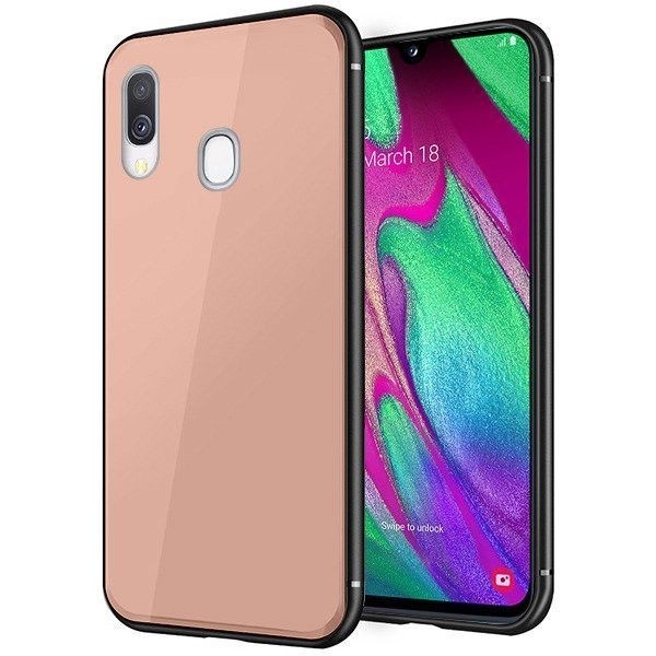 Husa SAMSUNG Galaxy A60 - Glass (Roz)