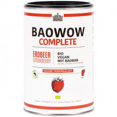 Baowow Complete cu capsuni shake bio 400g foto