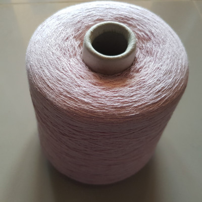 Fir pentru tricotat Roz, compoziție amestec bumbac acril foto