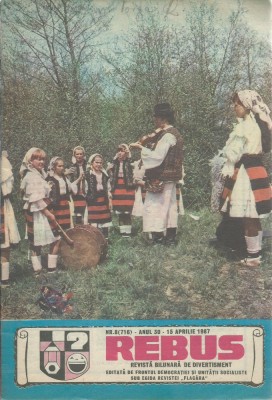 Revista Flacara Rebus nr. 8 / 15 aprilie 1987 foto