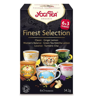 Selectie de Ceaiuri Bio Finest Selection Yogi Tea 34.2gr foto