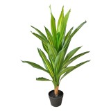 Cumpara ieftin Planta artificiala verde in ghiveci 25x25x90 cm